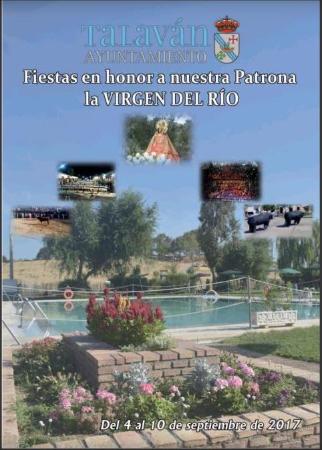 Imagen Programa de Fiestas Patonales en Honor a la Virgen del Río, Talaván 2017